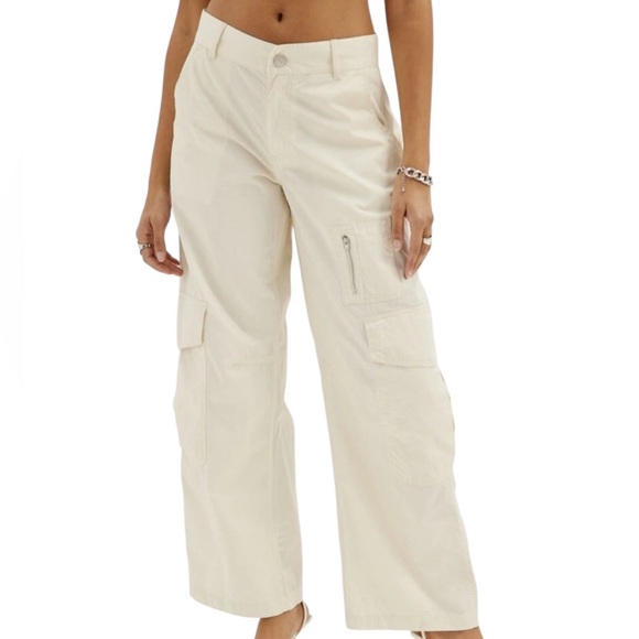BDG Urban Outfitters Wide Leg Cargo Pants - Picture 1 of 10